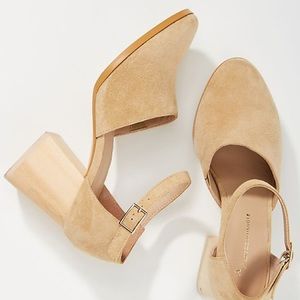*RARE* Anthropologie Meredith Block Heel